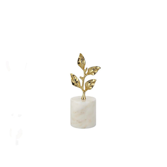 Mermer Kaideli Yaprak Dekor