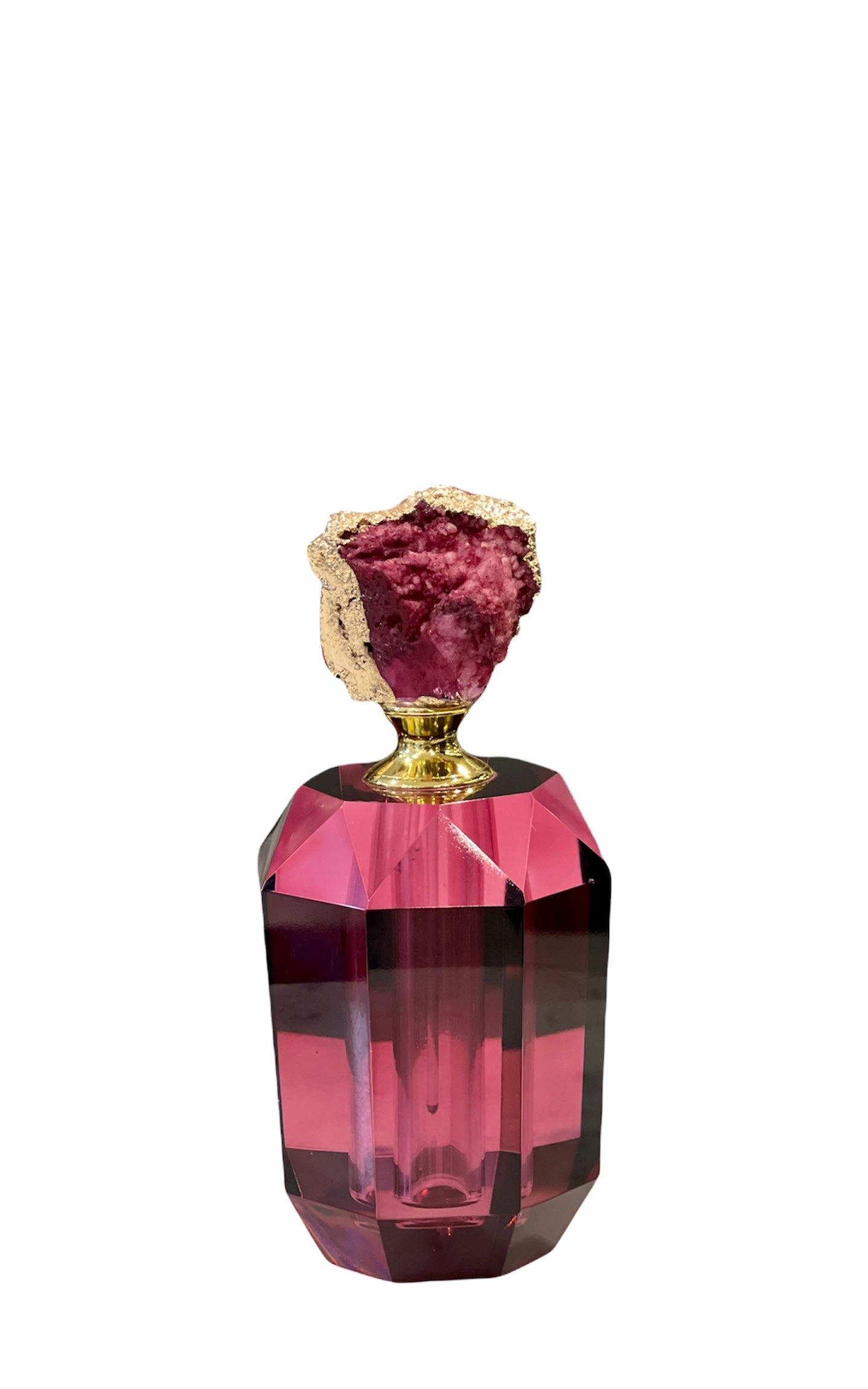 Pembe Parfüm Şişesi