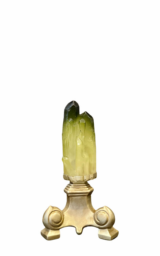 Kristal Görünümlü Yeşil Obje