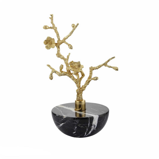 Mermer Tabanlı Dekoratif Ağaç Dalı