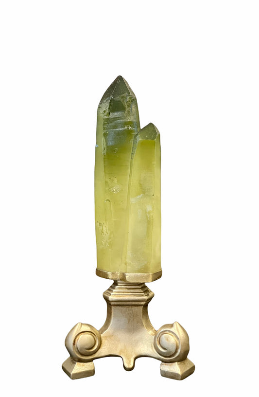 Kristal Görünümlü Yeşil Obje