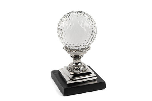 Siyah Gümüş Top Dekor