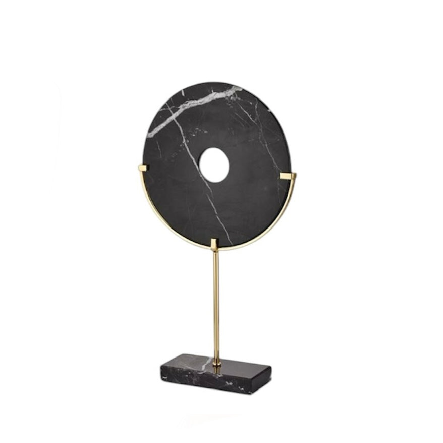 Siyah Mermer Disk – Sayn Home Design